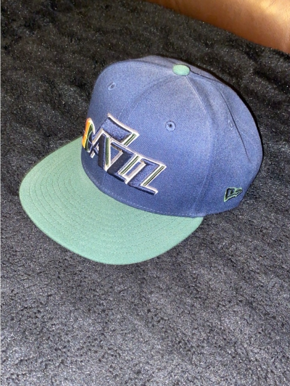 New Era Utah Jazz Snapback - Navy & Green Brim